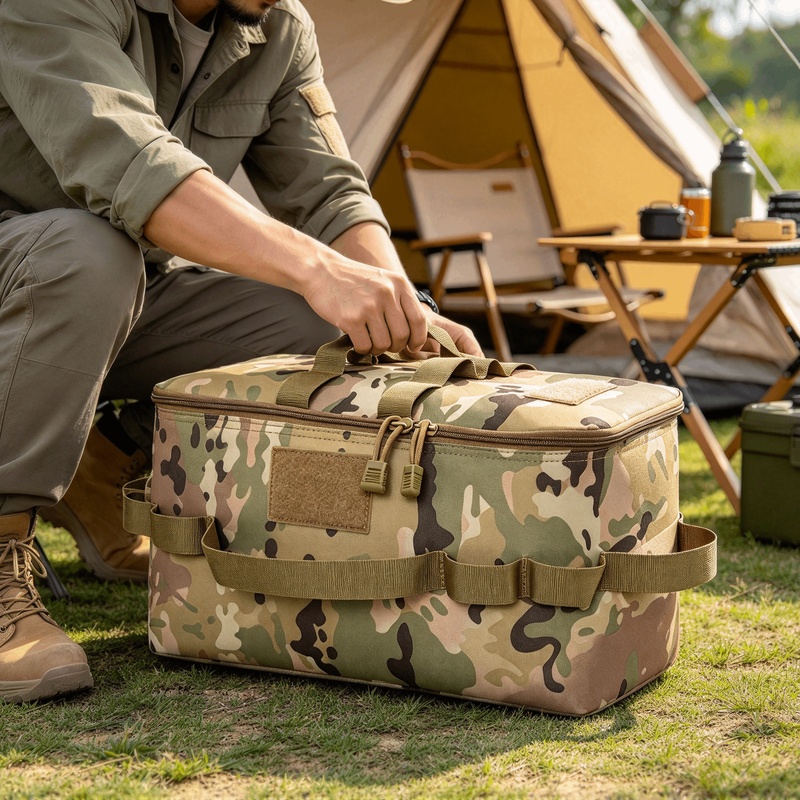 Camping Cooking Organizer - Borsa portaoggetti per attrezzatura da campeggio