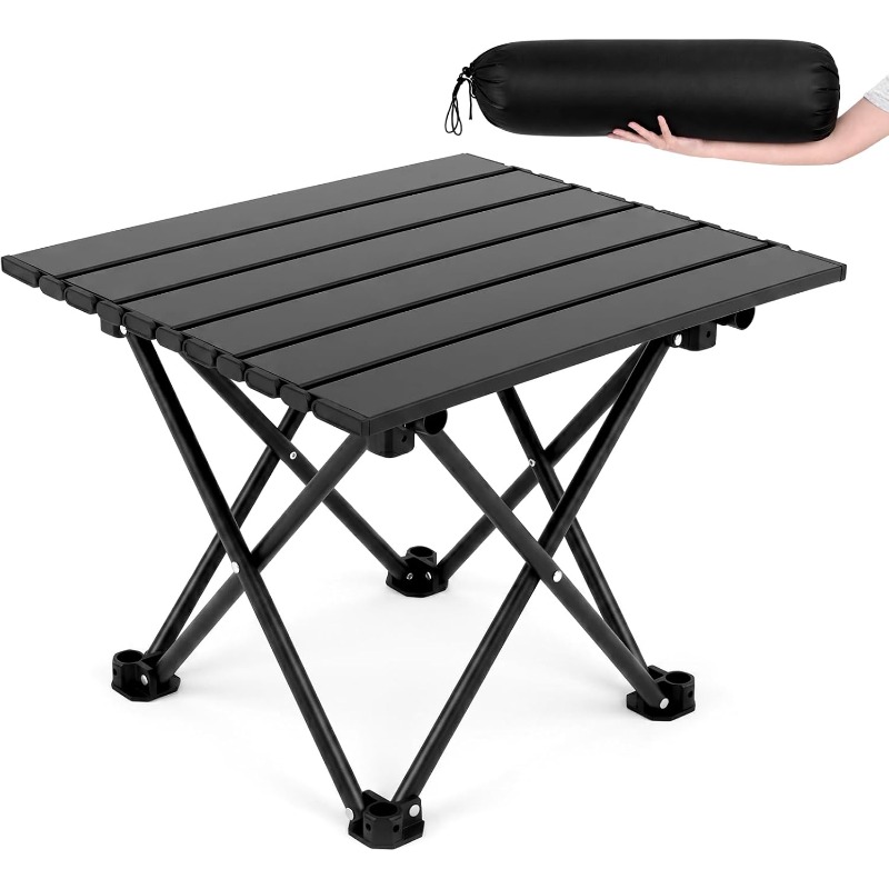 Camping Cooking Table - Tavolo da campeggio pieghevole e portatile,