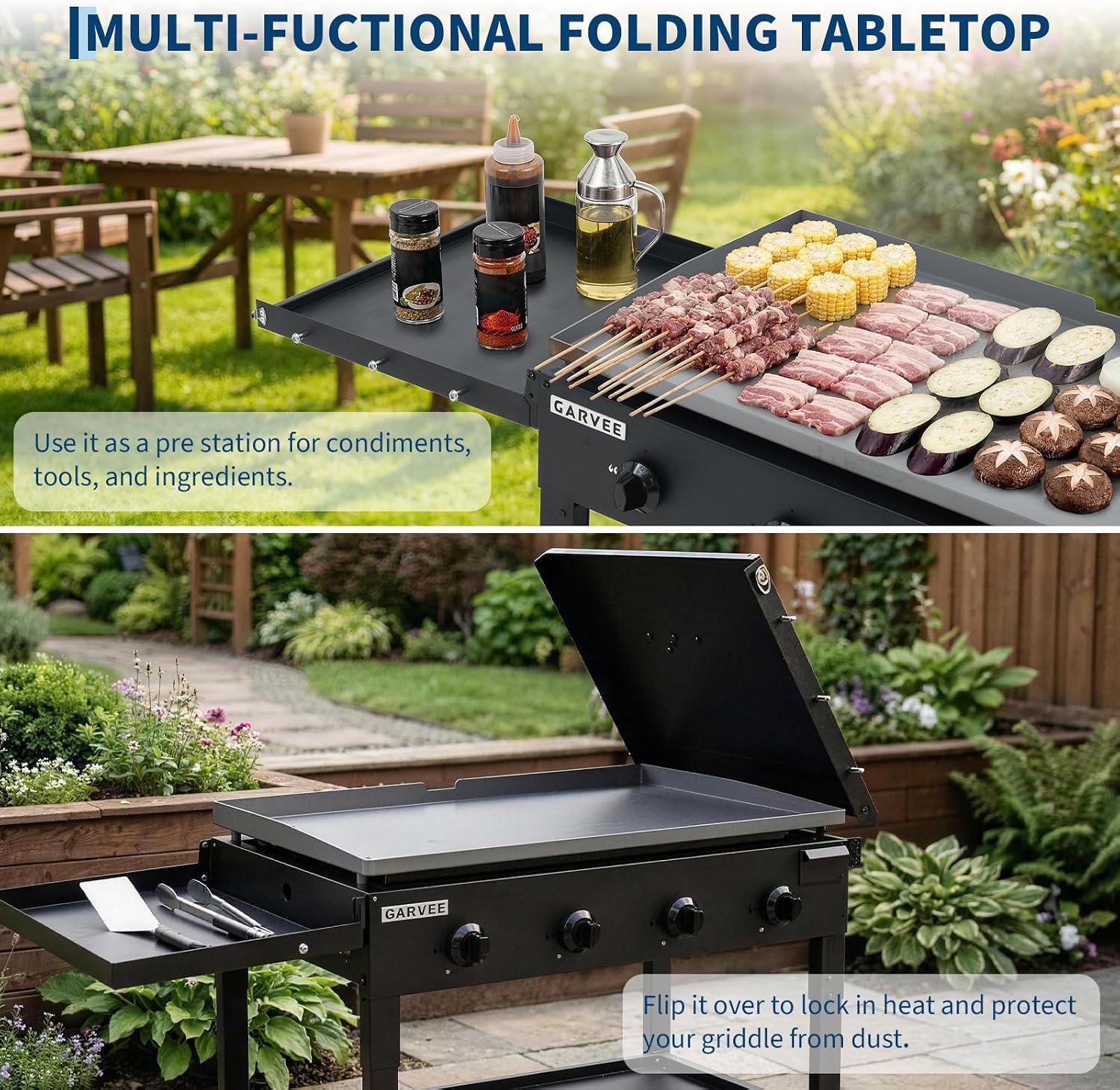 Tacleekii, griglia a superfici - Camping Cooking Flat Top recensione e prezzo