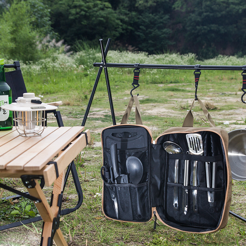 Set da Cucina da Campeggio 8 P - Camping Cooking Organizer recensione e prezzo