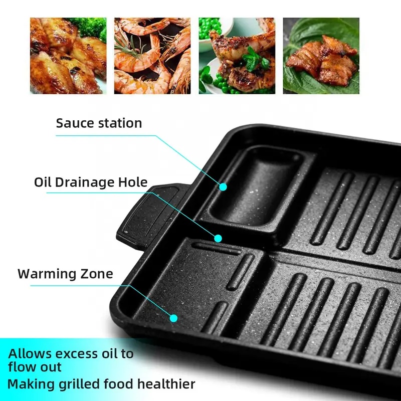 Piastra per grigliare portatil - Camping Hiking Cooking recensione e prezzo