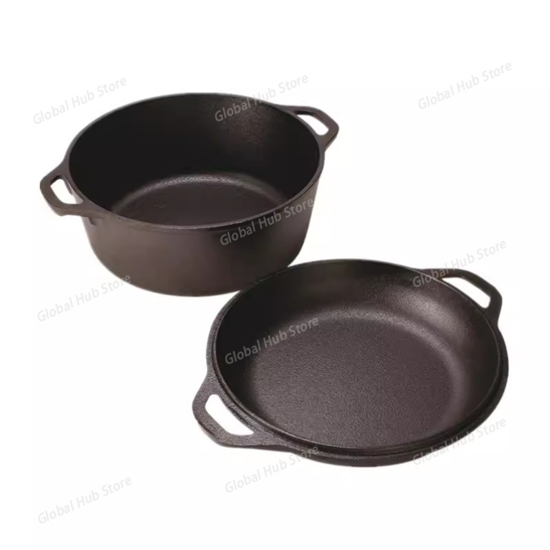 Forno olandese in ghisa 2 in 1 - Camp Dutch Oven Cast recensione e prezzo