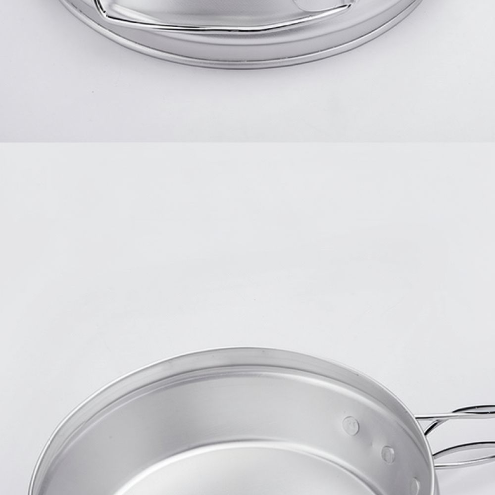 Set di pentole e padelle porta - Camping Cooking Dining Set recensione e prezzo